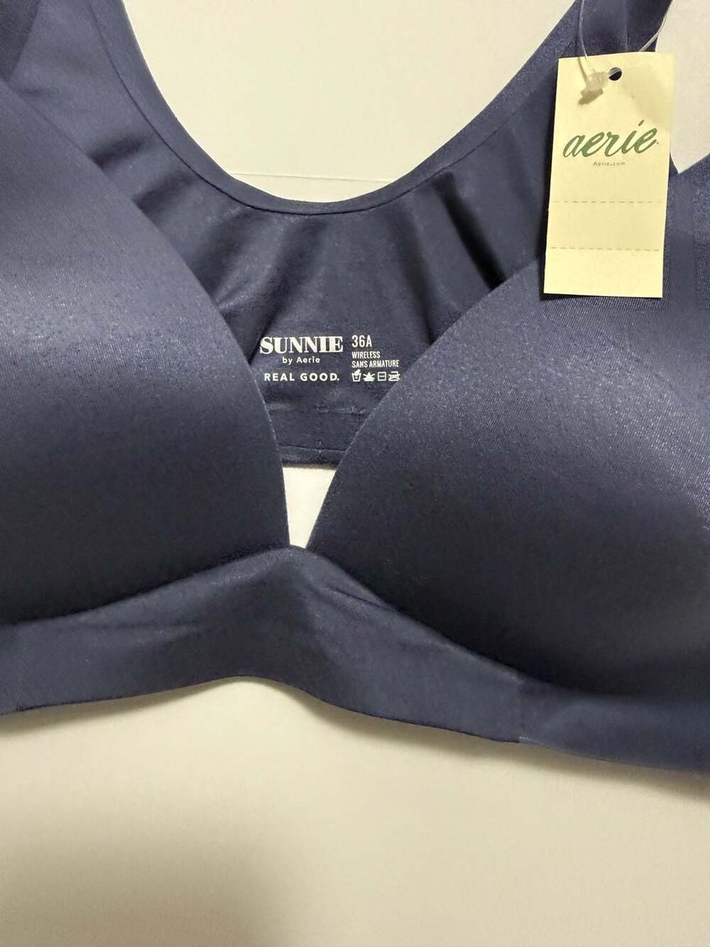 Aerie Sunnie Real Good Wireless Bra 36A
